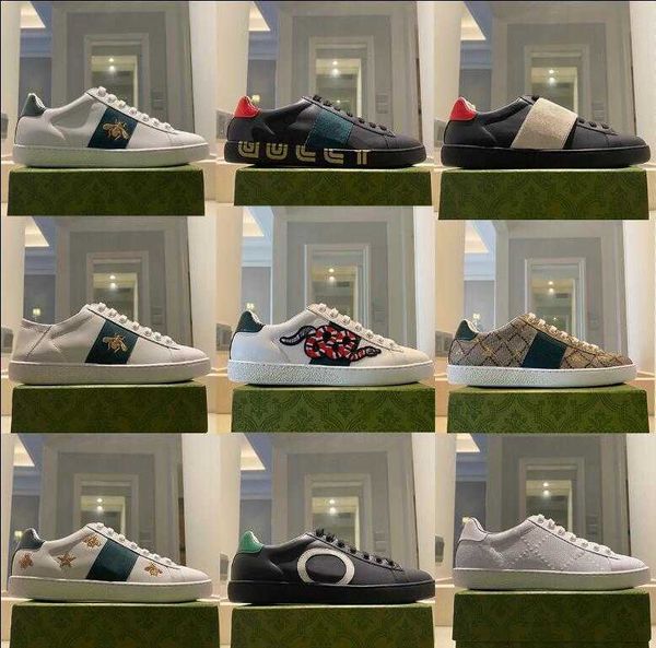 2023 luxury designer sneakers white genuine leather men women casual flats shoes python tiger flower embroidered cock sneakers no9, Black
2023 luxury designer sneakers white genuine leather men women casual flats shoes python tiger flower embroidered cock sneakers no9, Black