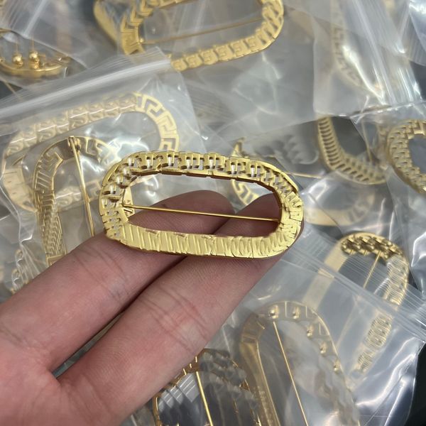 brass gold plated popular safety pin brooches banshee medusa classic brooch luxury vintage jewelry new designer women pins as exquisite gift, Gray
brass gold plated popular safety pin brooches banshee medusa classic brooch luxury vintage jewelry new designer women pins as exquisite gift, Gray