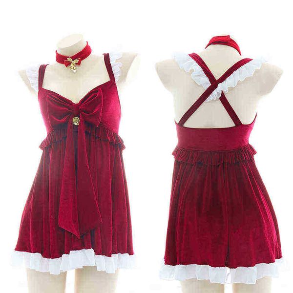stage wear anime princess sleeveless dress christmas girl cosplay come lolita bowknot ruffle suspender nightdress sleepwear drop ship t22090, Black;red
stage wear anime princess sleeveless dress christmas girl cosplay come lolita bowknot ruffle suspender nightdress sleepwear drop ship t22090, Black;red