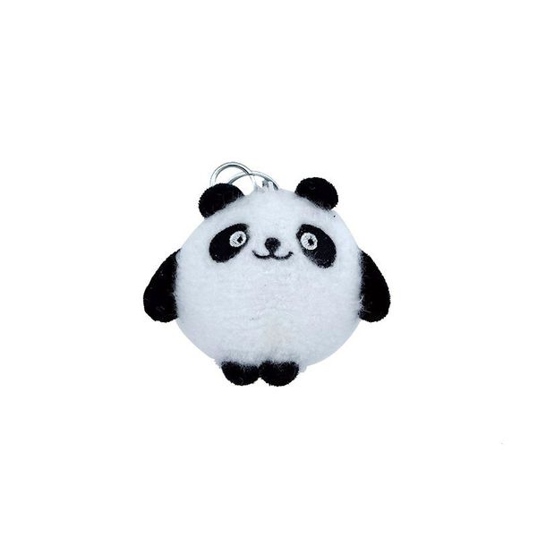 fashion design cartoon panda plush toy keychains small mini doll pendant doll key chain bag ornament, Silver
fashion design cartoon panda plush toy keychains small mini doll pendant doll key chain bag ornament, Silver