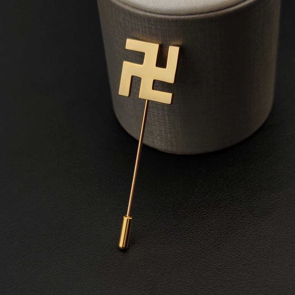 pins brooches sanskrit swastika for men alet brooch classic symbol stainless steel jewelry suit accessories wedding gifts husband l221024, Gray
pins brooches sanskrit swastika for men alet brooch classic symbol stainless steel jewelry suit accessories wedding gifts husband l221024, Gray
