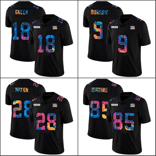 jersey cincinnati''bengals''men #9 joe burrow 28 joe mixon 85 tee higgins 18 a.j. green multi color black crucial catch
jersey cincinnati''bengals''men #9 joe burrow 28 joe mixon 85 tee higgins 18 a.j. green multi color black crucial catch