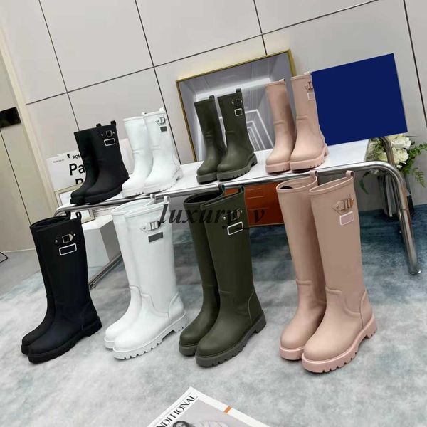 designer rainboots territory flat ranger boots fashion buckle studs engraved letter print shoes women winter platform booties size 35-41, Black
designer rainboots territory flat ranger boots fashion buckle studs engraved letter print shoes women winter platform booties size 35-41, Black