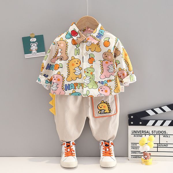baby boys clothes autumn kids clothing sets cartoon dinosaur shirt pants 2 pieces children suit toddler for 0 1 2 3 4 years, White
baby boys clothes autumn kids clothing sets cartoon dinosaur shirt pants 2 pieces children suit toddler for 0 1 2 3 4 years, White