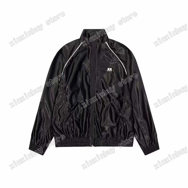 xinxinbuy men designer coat jacket sports jacquard letter fabric zipper paris long sleeve women black blue yellow s-2xl, Black;brown
xinxinbuy men designer coat jacket sports jacquard letter fabric zipper paris long sleeve women black blue yellow s-2xl, Black;brown