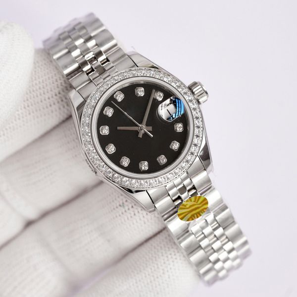 womans watch 31mm 28mm automatic mechanical watches stainless steel strap diamond dial design waterproof wristwatch gift wristwa, Slivery;brown
womans watch 31mm 28mm automatic mechanical watches stainless steel strap diamond dial design waterproof wristwatch gift wristwa, Slivery;brown