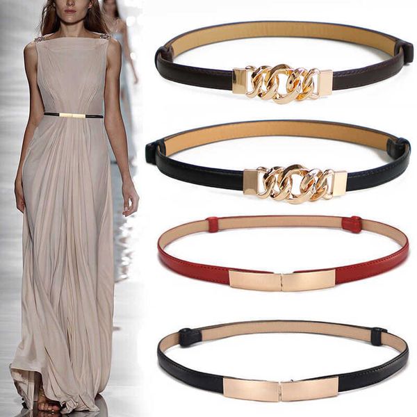 belts fashion belts for women skinny metal gold buckle waist belt pu leather thin belt elastic waistband female dress accessories g221019, Black;brown
belts fashion belts for women skinny metal gold buckle waist belt pu leather thin belt elastic waistband female dress accessories g221019, Black;brown