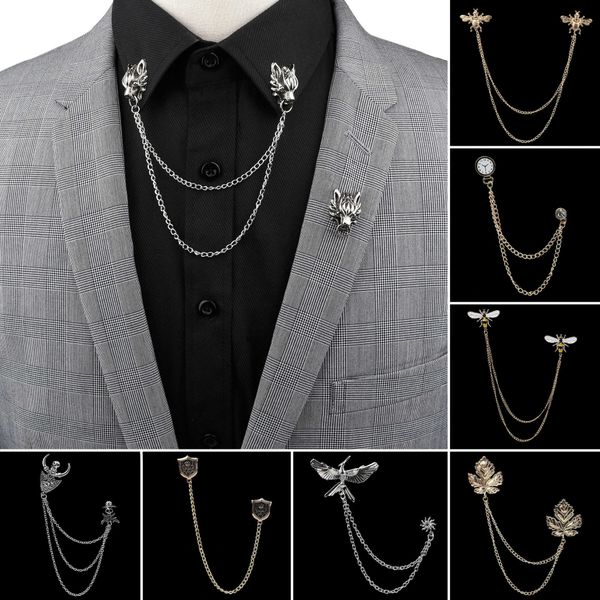 pins brooches man suit shirt collar tassel chain lel pin brooch dragon badge retro wedding dress party dance neware accessories l221024, Gray
pins brooches man suit shirt collar tassel chain lel pin brooch dragon badge retro wedding dress party dance neware accessories l221024, Gray