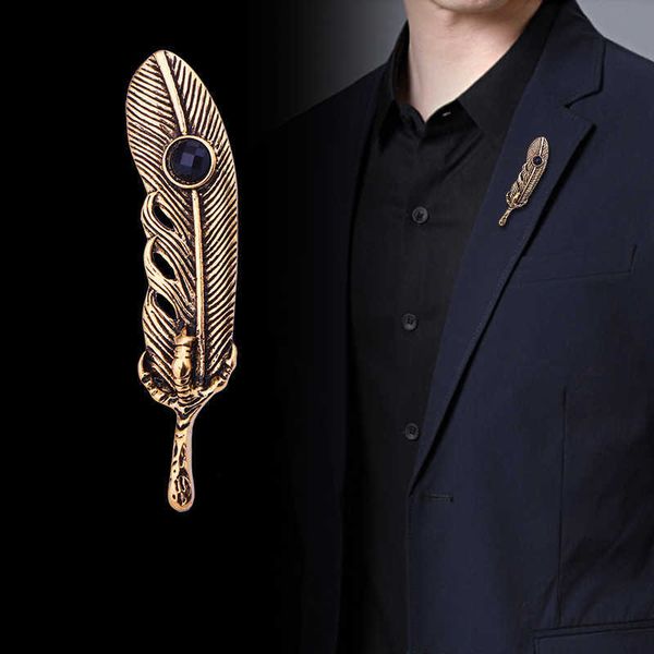 pins brooches new vintage metal feaer brooch crystal leaf lel pin and coat suit badge luxury jewelry for women men accessories l221024, Gray
pins brooches new vintage metal feaer brooch crystal leaf lel pin and coat suit badge luxury jewelry for women men accessories l221024, Gray