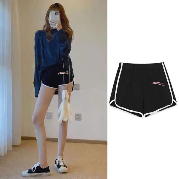 luxury women's shorts yoga outfits pocket womens sports shorts quick-drying running fitness pant, White;black
luxury women's shorts yoga outfits pocket womens sports shorts quick-drying running fitness pant, White;black