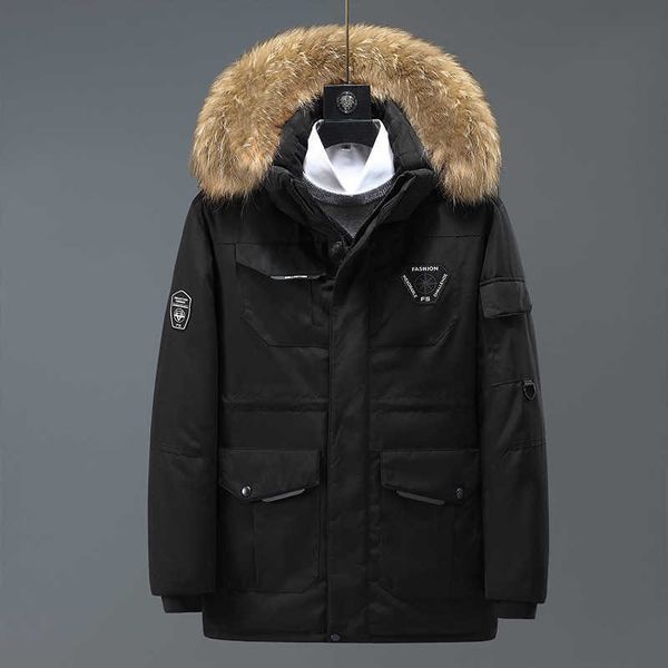 new down jacket for men outdoor in winter men's and women's middle and long running same style coat, Black
new down jacket for men outdoor in winter men's and women's middle and long running same style coat, Black