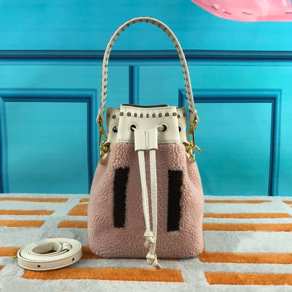 mini bucket bag crossbody shoulder bag handbag women purse lamb wool patchwork leather thread plain fashion letters detachable strap string
mini bucket bag crossbody shoulder bag handbag women purse lamb wool patchwork leather thread plain fashion letters detachable strap string