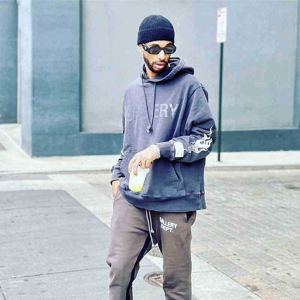 designer 2022 fashion men's hoodies cotton sweater galleryt deptss flame kylin arm letter print high street fashion brand american wash, Black
designer 2022 fashion men's hoodies cotton sweater galleryt deptss flame kylin arm letter print high street fashion brand american wash, Black