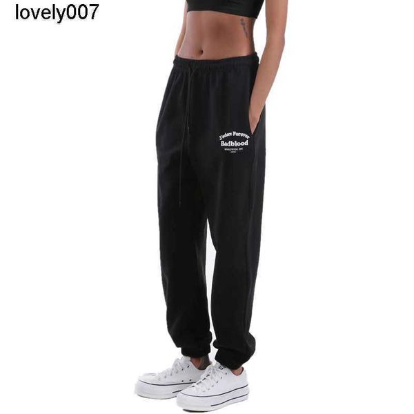 men's pants designer south babdlood same letter embroidered casual trousers with waistband, Black
men's pants designer south babdlood same letter embroidered casual trousers with waistband, Black