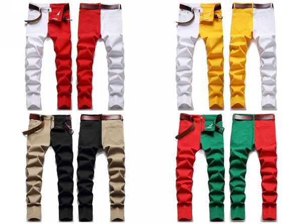 men runway biker jeans man straight slim denim casual trousers fashion designer men's pants qkn166jeans, Blue
men runway biker jeans man straight slim denim casual trousers fashion designer men's pants qkn166jeans, Blue