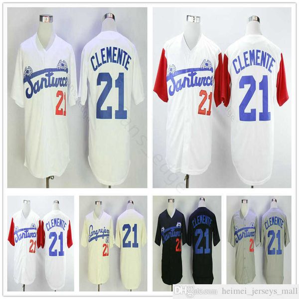 wholesale men's santurce crabbers puerto rico roberto clemente jersey 21 black white grey stitched college baseball shirts
wholesale men's santurce crabbers puerto rico roberto clemente jersey 21 black white grey stitched college baseball shirts