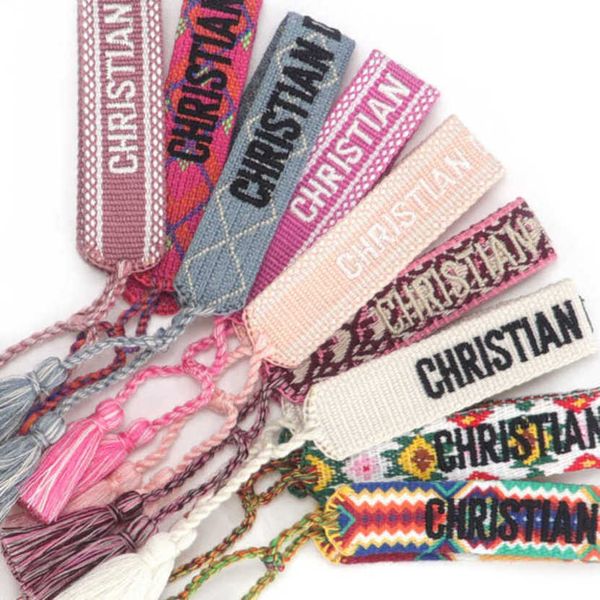 women's fashion luxury bracelets d brand bangle jewelry designer handmade braided embroidered bracelet girl woven men's fabric tas, Golden;silver
women's fashion luxury bracelets d brand bangle jewelry designer handmade braided embroidered bracelet girl woven men's fabric tas, Golden;silver