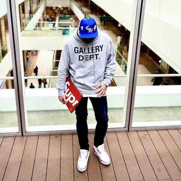 designer 2022 fashion men's hoodies cotton sweater galleryt deptss american fashion brand alphabet small loose high street couple autum, Black
designer 2022 fashion men's hoodies cotton sweater galleryt deptss american fashion brand alphabet small loose high street couple autum, Black