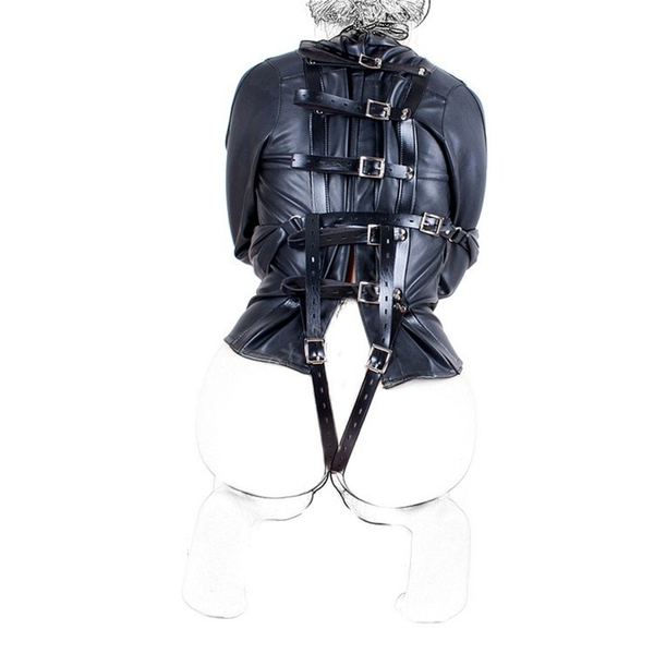 costumes leather compulsory bondage clothing arm binder restraint straitjacket slave bondage torture cosplay erotic costume women t, Black
costumes leather compulsory bondage clothing arm binder restraint straitjacket slave bondage torture cosplay erotic costume women t, Black
