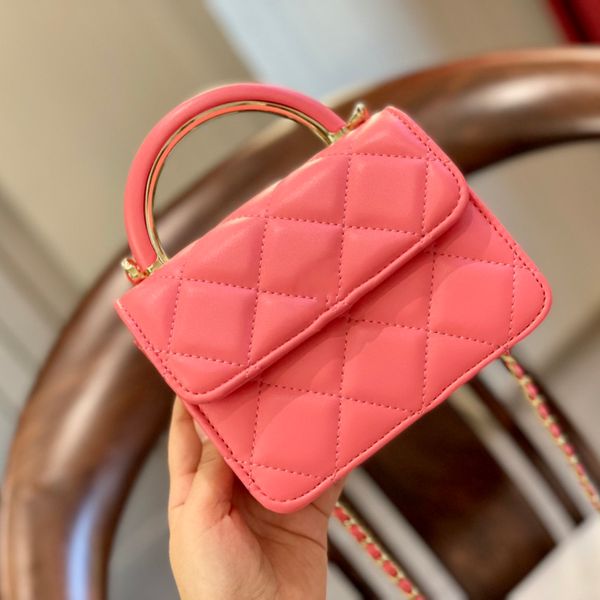 22f/w classic mini trendy tiny vanity bags co handle totes gold metal hardware matelasse chain crossbody shoudler multi pochette accordion c
22f/w classic mini trendy tiny vanity bags co handle totes gold metal hardware matelasse chain crossbody shoudler multi pochette accordion c
