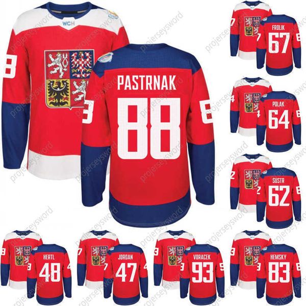 2016 world cup of hockey czech republic team jersey wch 46 david krejci 48 tomas hertl 67 frolik 93 voracek 17 sobotka 6 kempny 88 pastrnak, Black
2016 world cup of hockey czech republic team jersey wch 46 david krejci 48 tomas hertl 67 frolik 93 voracek 17 sobotka 6 kempny 88 pastrnak, Black