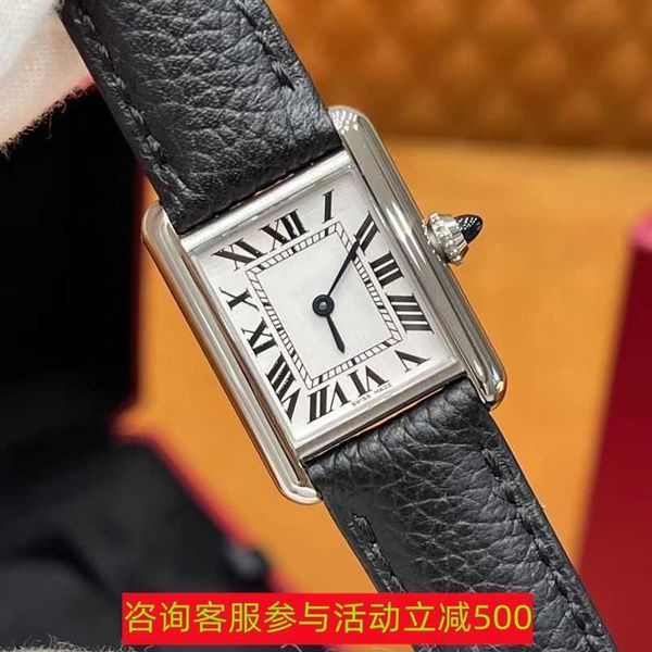 luxury watches for mens mechanical watch swiss tank series 0042 small black grain calfskin strap women watch fine steel brand sport, Slivery;black
luxury watches for mens mechanical watch swiss tank series 0042 small black grain calfskin strap women watch fine steel brand sport, Slivery;black