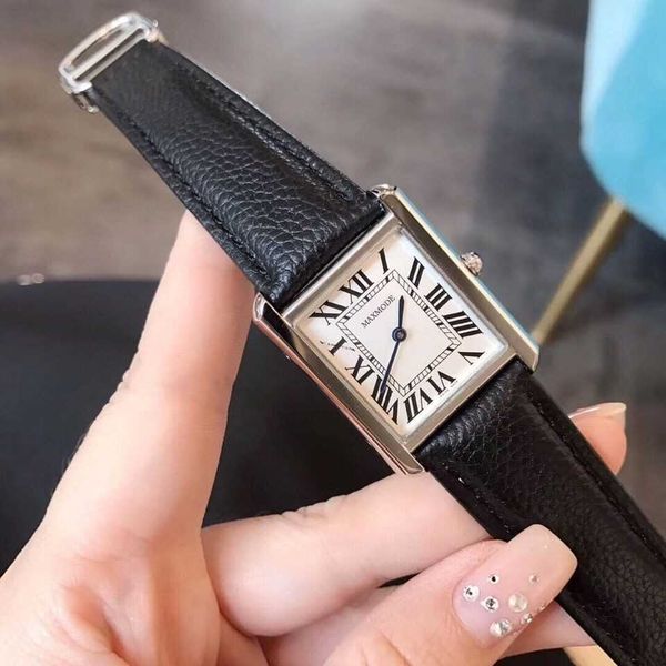 trend and positive quality celebrity big name men women square card tank watch leather belt couple waterproof qu, Slivery;black
trend and positive quality celebrity big name men women square card tank watch leather belt couple waterproof qu, Slivery;black