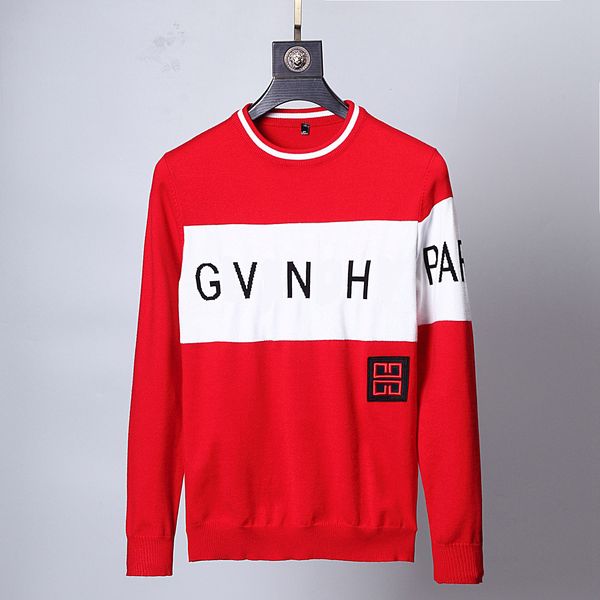 designer sweaters fashion sweatshirt paris quality european american mens womens autumn winter casual long sleeve pullover sweater print kn, White;black
designer sweaters fashion sweatshirt paris quality european american mens womens autumn winter casual long sleeve pullover sweater print kn, White;black