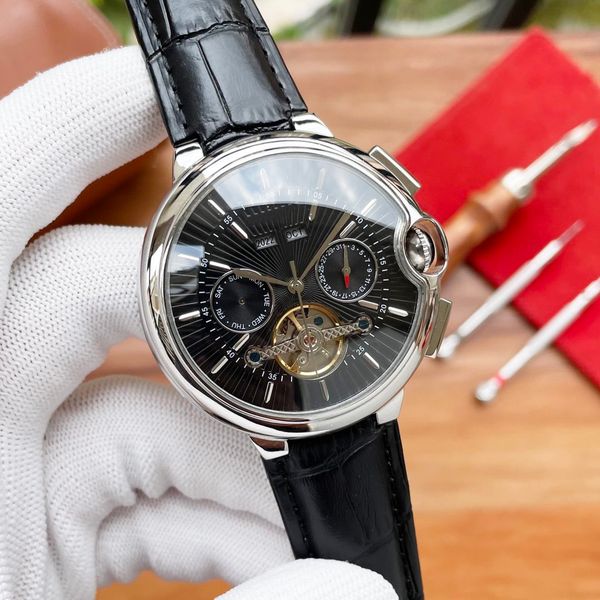 automatic watch ballon diameter 44mm thickness 11mm counter quality french for man watchs ladies official reproductions watches 026, Slivery;brown
automatic watch ballon diameter 44mm thickness 11mm counter quality french for man watchs ladies official reproductions watches 026, Slivery;brown