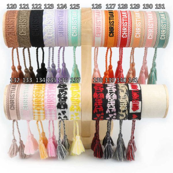 bracelets women's fashion luxury brand d designer bangle jewelry female embroidery woven bracelet bohemian creative tassel men's g, Golden;silver
bracelets women's fashion luxury brand d designer bangle jewelry female embroidery woven bracelet bohemian creative tassel men's g, Golden;silver