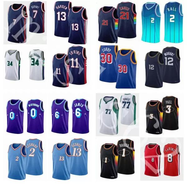 college wear basketball jersey 75th giannis antetokounmpo booker kevin durant irving lebron james harden stephen curry lamelo ball zach lavi, Black
college wear basketball jersey 75th giannis antetokounmpo booker kevin durant irving lebron james harden stephen curry lamelo ball zach lavi, Black