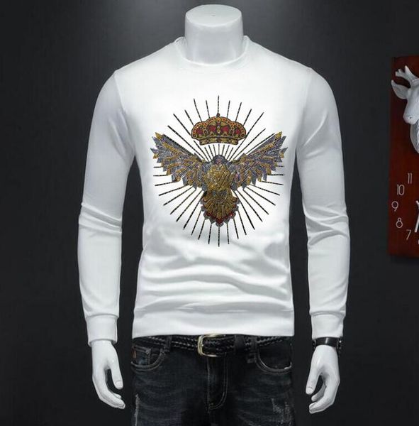 european luxury hip hop sweatshirt men new fashion cool designer rhinestone hoody casual streetwear, Black
european luxury hip hop sweatshirt men new fashion cool designer rhinestone hoody casual streetwear, Black