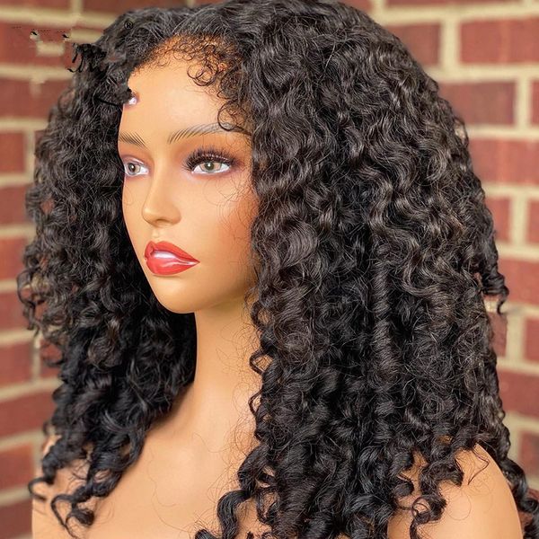 curly human hair wig pre plucked 13x4 deep wave frontal wig brazilian remy lace front for black women, Black;brown
curly human hair wig pre plucked 13x4 deep wave frontal wig brazilian remy lace front for black women, Black;brown