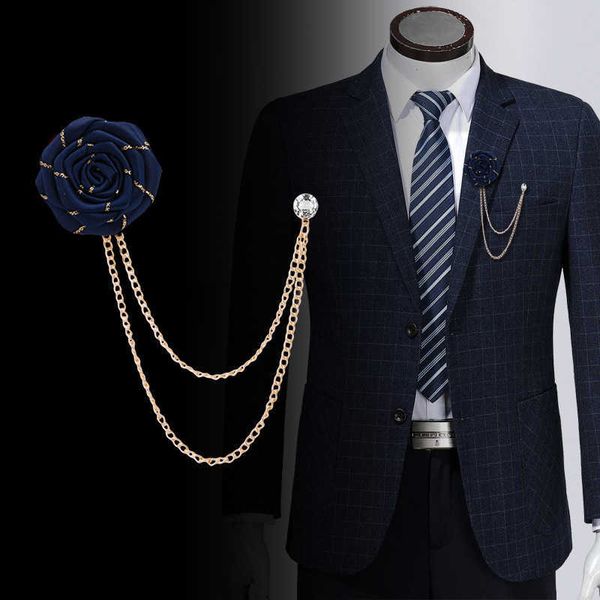 pins brooches fabric flower rose metal chain tassel men's suit collar lel pin men women korean wedding banquet fashion jewelry l221024, Gray
pins brooches fabric flower rose metal chain tassel men's suit collar lel pin men women korean wedding banquet fashion jewelry l221024, Gray