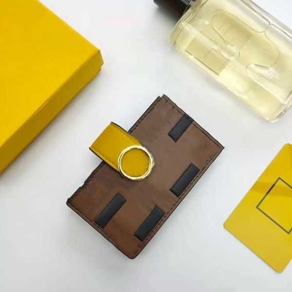 designer fen fashion card holders wallet convenience cards bag 5 card internal slots label black calf leather material holder clips, Brown;gray
designer fen fashion card holders wallet convenience cards bag 5 card internal slots label black calf leather material holder clips, Brown;gray