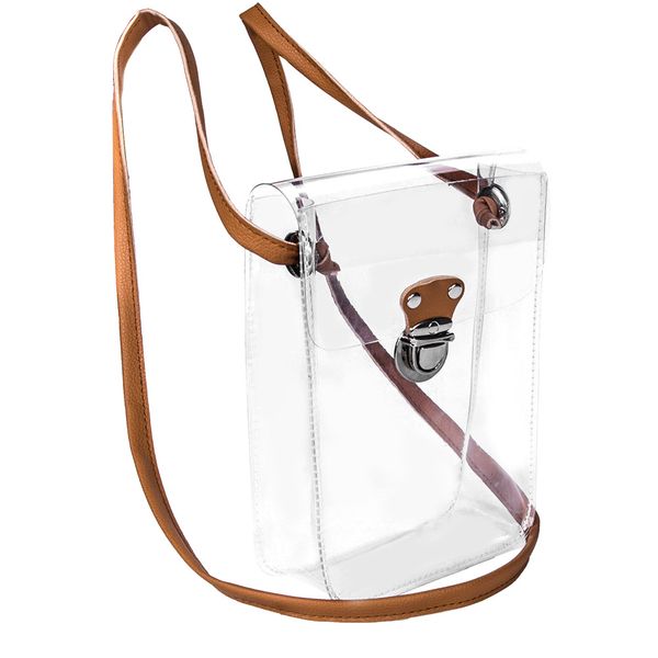 women's clear crossbody handbag cell phone bag small purses transparent wallets for sports event concert festival
women's clear crossbody handbag cell phone bag small purses transparent wallets for sports event concert festival