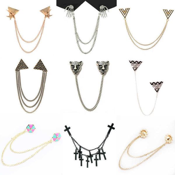 pins brooches retro jewelry pearl flower brooch ladies fashion chain tassel personality shirt collar pin simple cloing women men accessories, Gray
pins brooches retro jewelry pearl flower brooch ladies fashion chain tassel personality shirt collar pin simple cloing women men accessories, Gray