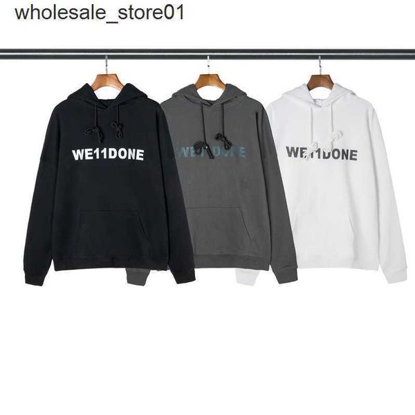 men's hoodies designer sweatshirts fashion brand we11done basic letter male female lovers plush hoodie, Black
men's hoodies designer sweatshirts fashion brand we11done basic letter male female lovers plush hoodie, Black