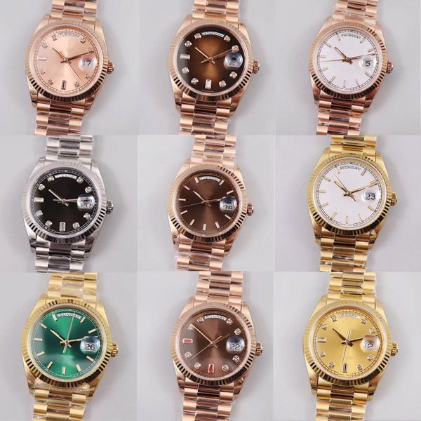 mens womens automatic luxury watches date watchs mechanical 36/41mm 2813 stainless steel waterproof luminous gold homme watchs girl movement, Slivery;brown
mens womens automatic luxury watches date watchs mechanical 36/41mm 2813 stainless steel waterproof luminous gold homme watchs girl movement, Slivery;brown