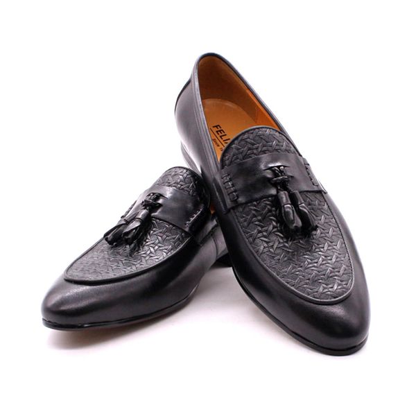 winter shoes mens loafers genuine leather hand painted slip on men's dress shoes party elegant casual business, Black
winter shoes mens loafers genuine leather hand painted slip on men's dress shoes party elegant casual business, Black