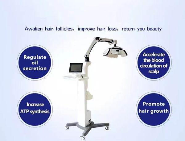 sales led diode laser hair growth machine anti-hair removal treatment low level laser therapy device, Black
sales led diode laser hair growth machine anti-hair removal treatment low level laser therapy device, Black