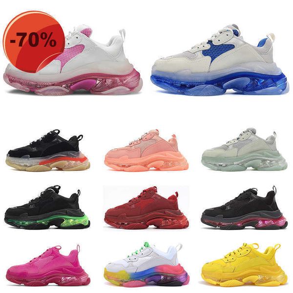 2022 triple fashion casual shoes clear sole bottom paris 17fw mens designer sneakers vintage dad platform women luxury sports trainers
2022 triple fashion casual shoes clear sole bottom paris 17fw mens designer sneakers vintage dad platform women luxury sports trainers