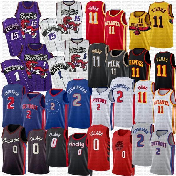 new mens trae 11 young basketball jersey cade cunningham vince carter retro tracy mcgrady damian 0 lillard, Black;red
new mens trae 11 young basketball jersey cade cunningham vince carter retro tracy mcgrady damian 0 lillard, Black;red