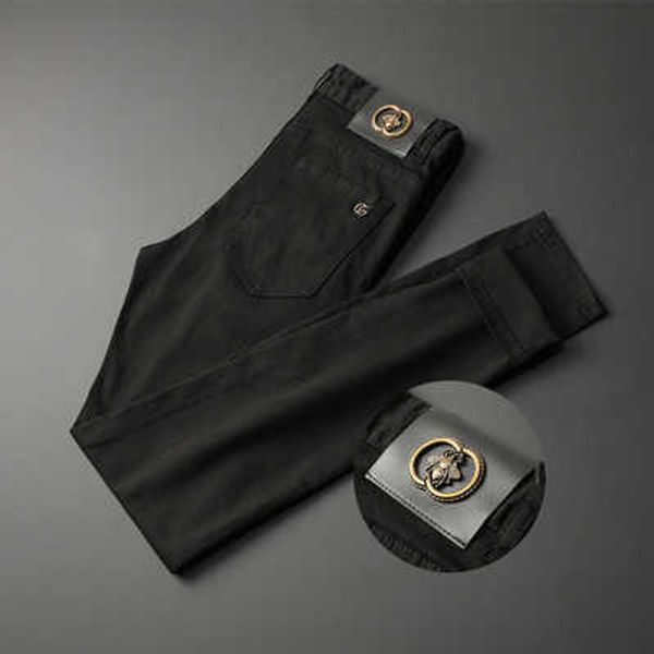 black autumn and winter stretch men's small straight jeans fashion brand little bee pants, Blue
black autumn and winter stretch men's small straight jeans fashion brand little bee pants, Blue