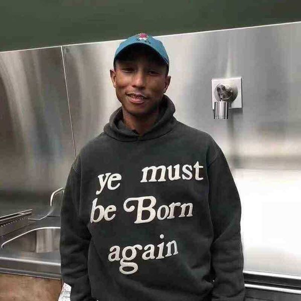 designer classic wests luxury mens hoodie cpfm kanyes ye must be born again printed womens couple yzys vintage pullover sweater hooded jacke, Black
designer classic wests luxury mens hoodie cpfm kanyes ye must be born again printed womens couple yzys vintage pullover sweater hooded jacke, Black