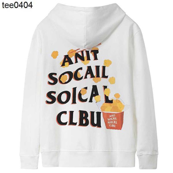 classic anti social club fashion brand sweater men's hooded long sleeved couple's autumn korean fashion loose casual coat, Black
classic anti social club fashion brand sweater men's hooded long sleeved couple's autumn korean fashion loose casual coat, Black
