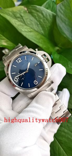 v7 elling excellent men's wristwatches 44mm black blue dial 01316 00723 stainless steel bracelet automatic mechanical transparent lates, Slivery;brown
v7 elling excellent men's wristwatches 44mm black blue dial 01316 00723 stainless steel bracelet automatic mechanical transparent lates, Slivery;brown