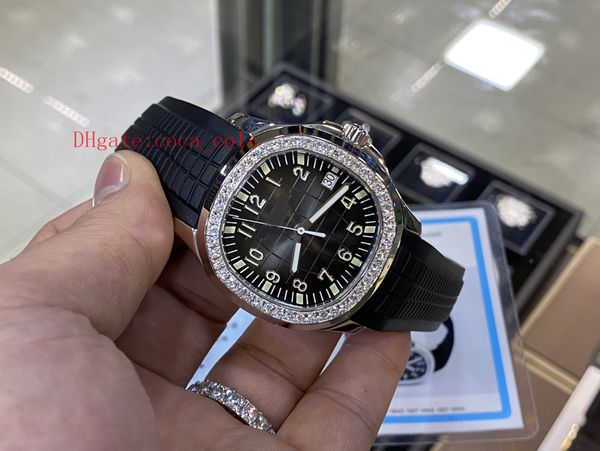 a factory 40mm diamond watch 5167a-001 black dial stainless steel cal.324sc date automatic men's watch 99, Slivery;brown
a factory 40mm diamond watch 5167a-001 black dial stainless steel cal.324sc date automatic men's watch 99, Slivery;brown
