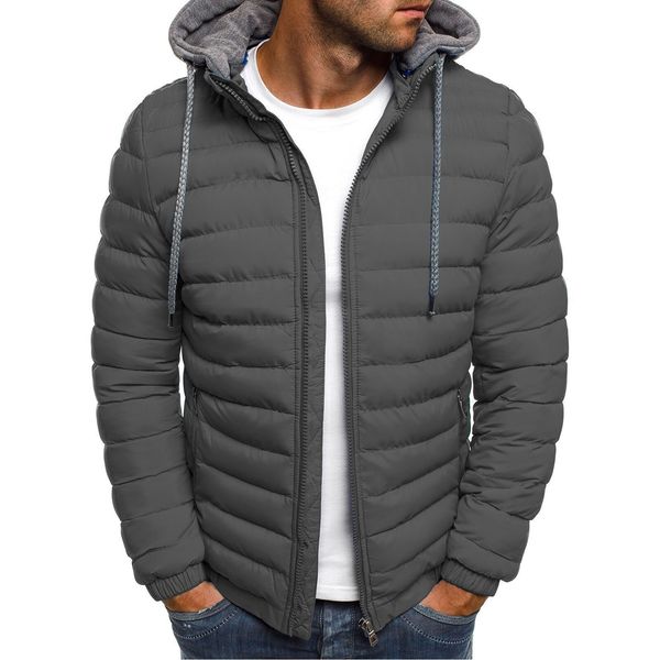 men down parkas coats long sleeve detachable hat padded cardigan drawstring jacket, Black
men down parkas coats long sleeve detachable hat padded cardigan drawstring jacket, Black
