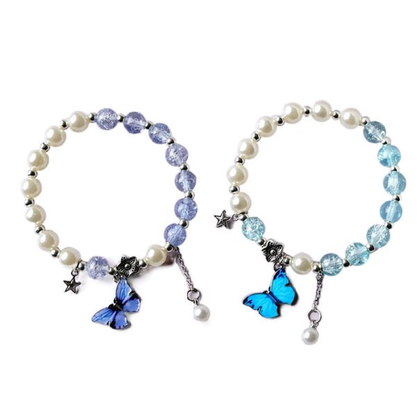 bracelets fashion strands accessories temperament girlfriends senior bracelet design blue pearl butterfly string for womens, Black
bracelets fashion strands accessories temperament girlfriends senior bracelet design blue pearl butterfly string for womens, Black